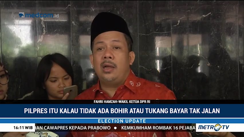 Fahri Hamzah Soroti Alotnya Komunikasi Politik Kubu Prabowo