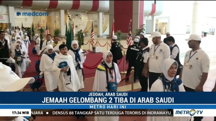 Calon Haji Gelombang II Tiba di Tanah Suci
