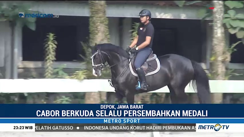 Atlet Berkuda Matangkan Persiapan Jelang Asian Games