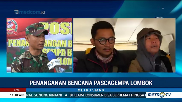 Enam Pendaki yang Terjebak di Puncak Gunung Rinjani Berhasil Dievakuasi