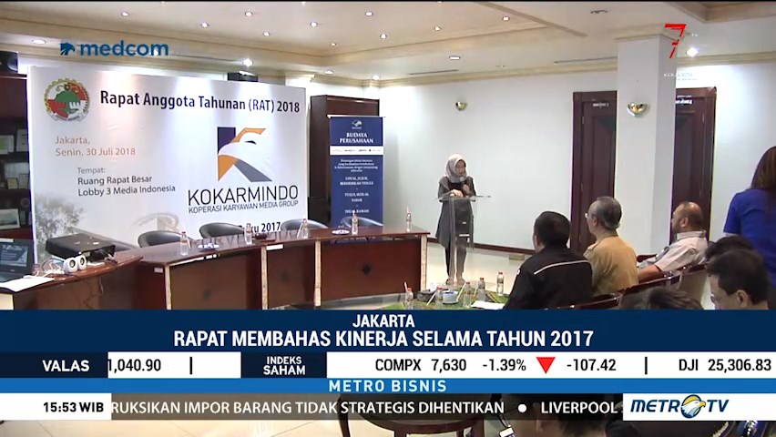Kokarmindo Adakan Rapat Anggota Tahunan 2018
