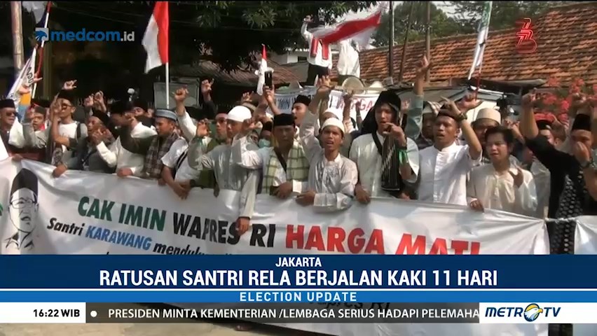 Ratusan Santri Asal Ciamis Dukung Cak Imin Jadi Cawapres