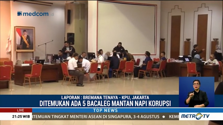 Empat Parpol Setor Perbaikan Berkas Bacaleg ke KPU RI