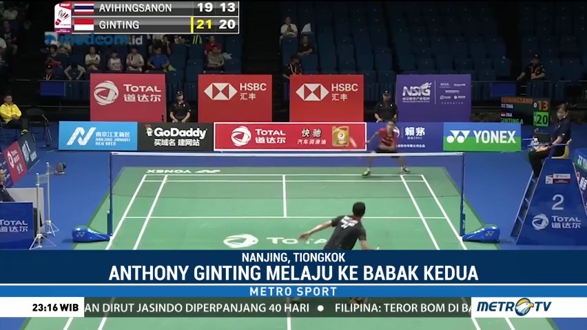 Dua Wakil Indonesia Melaju ke Babak II Kejuaraan Bulu Tangkis