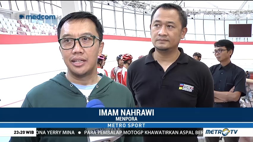 Menpora Pantau Kesiapan Atlet Sepeda Balap