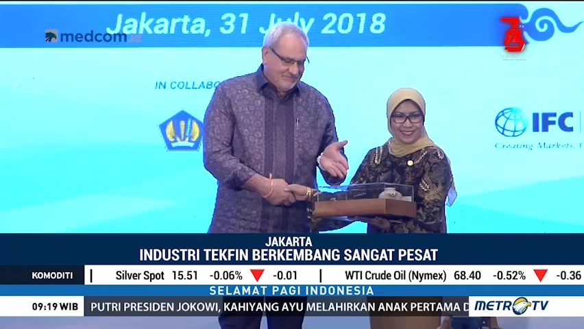 OJK Pantau Perkembangan Industri Teknologi Finansial