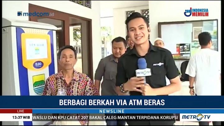 Berbagi Berkah via ATM Beras