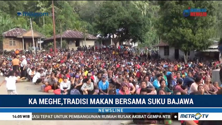 Ka Meghe, Tradisi Makan Bersama Suku Bajawa