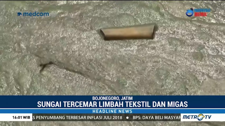 Bengawan Solo Tercemar Limbah