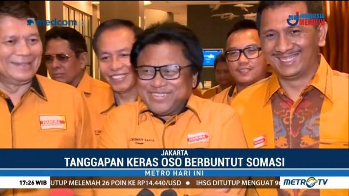 OSO Enggan Tanggapi Somasi MK