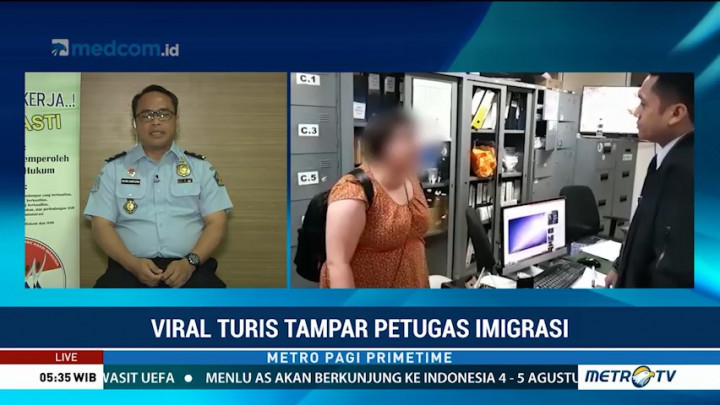 Beri Efek Jera, Ditjen Imigrasi Bawa Kasus Turis Asing Tampar Petugas ke Jalur Hukum