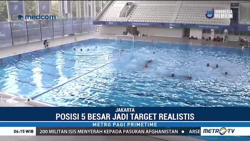 Timnas Polo Air Putri Berlatih Intensif