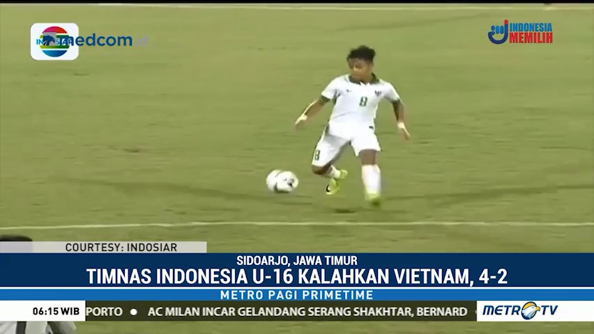 Kalahkan Vietnam, Timnas Indonesia U-16 Kukuh di Puncak Grup A