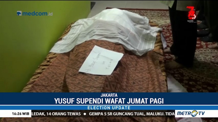 Pendiri PKS Yusuf Supendi Meninggal Dunia