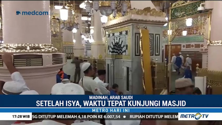 Jemaah Calon Haji Kunjungi Masjid Nabawi