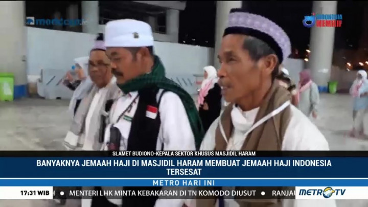 Masjidil Haram Padat, Jemaah Haji Indonesia Banyak yang Tersesat