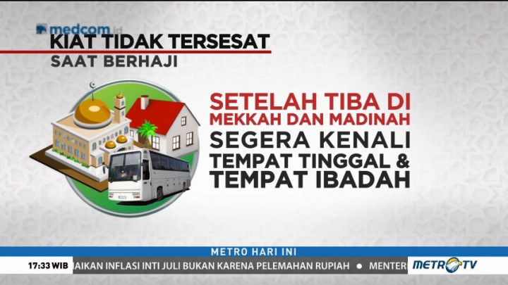 Kiat Tidak Tersesat Saat Berhaji