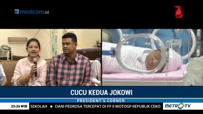 Kenalan dengan Sedah Mirah Nasution, Cucu Kedua Presiden Jokowi