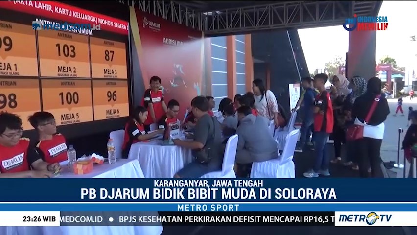 PB Djarum Kembali Gelar Audisi Bulu Tangkis