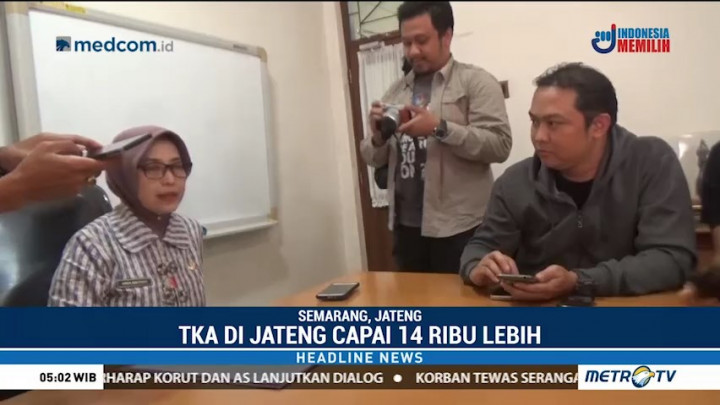 Belasan Ribu TKA Masuki Jateng di Triwulan Pertama 2018
