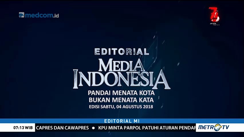 Pandai Menata Kota bukan Menata Kata