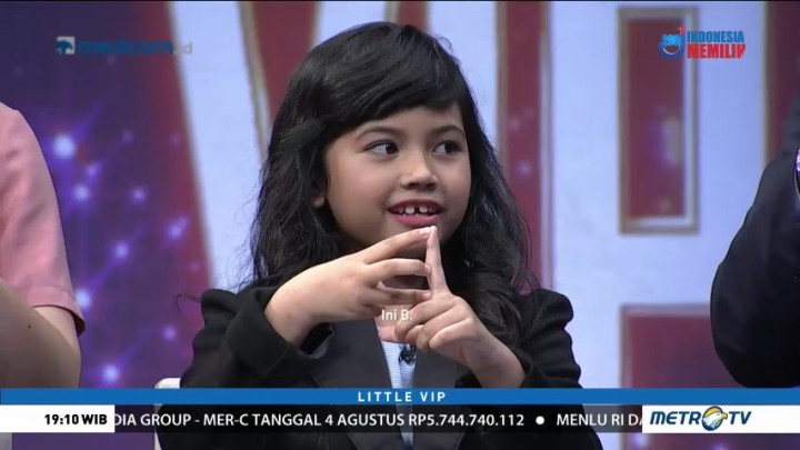 Ini Nabilla Putri Rasheedah Si Penerjemah Bahasa Isyarat Cilik