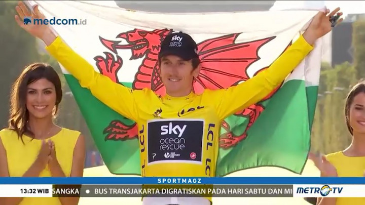 Geraint Thomas Juara Tour de France 2018