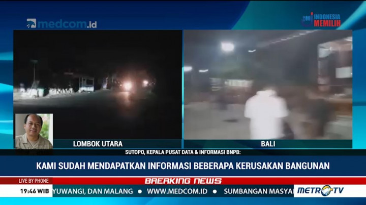 BNPB: Mataram Diprediksi Jadi Wilayah Terparah Terdampak Gempa