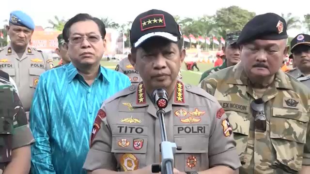 Jelang Asian Games, TNI-Polri Gelar Apel Siaga Kebakaran Hutan dan Lahan di Palembang