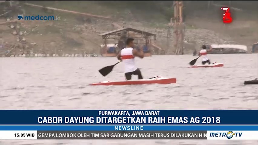 Cabor Dayung Siap Raih Emas Asian Games