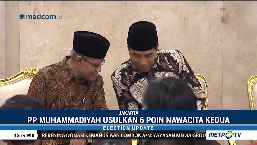 Muhammadiyah Usulkan 6 Poin Nawacita untuk Jokowi