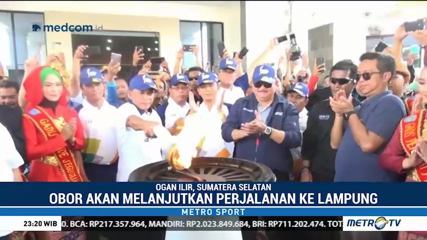 Pawai Obor Asian Games 2018 di Ogan Ilir dan OKI