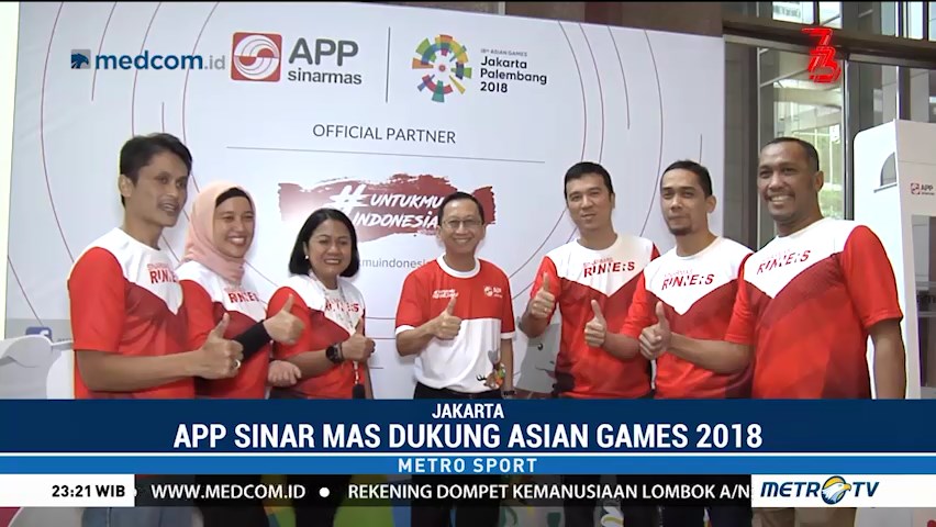 Dukungan APP Sinar Mas untuk Asian Games 2018