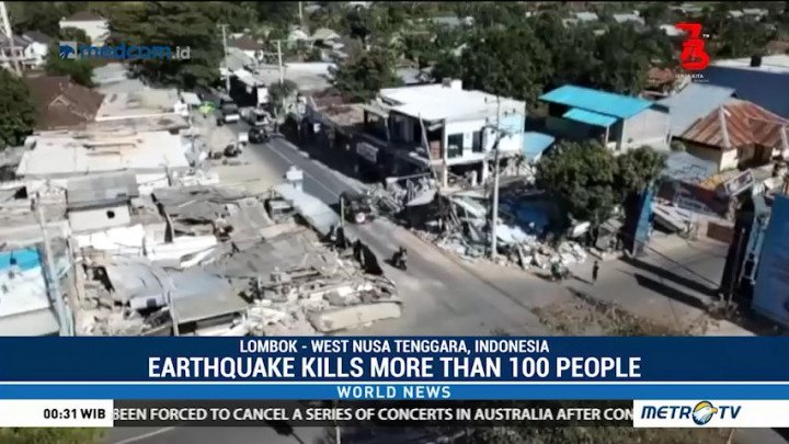 Lombok Earthquake Kills More Than 100 People