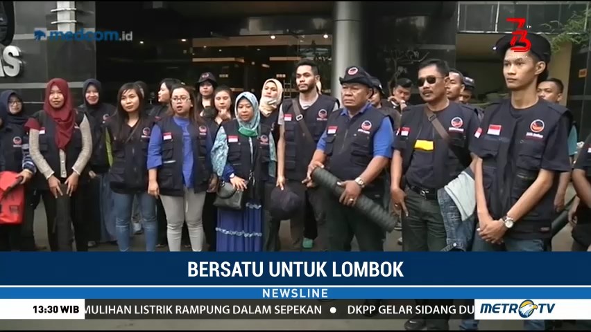 Badan Rescue NasDem Kirimkan Relawan ke Lombok