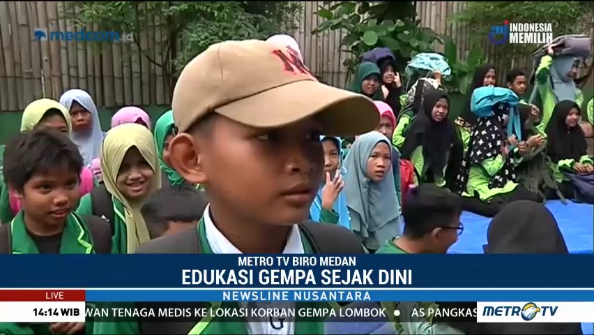 Edukasi Gempa Sejak Dini