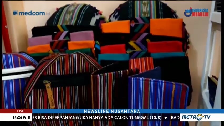 Raup Untung Kerajinan Berbahan Kain Tenun