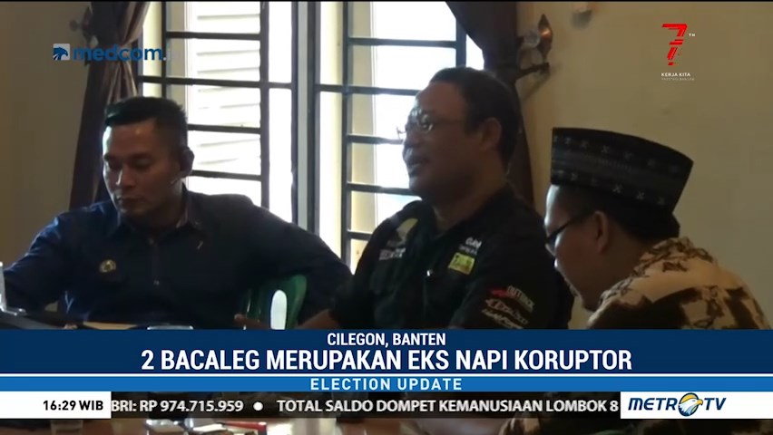 Bawaslu Cilegon Gelar Sidang Gugatan Bacaleg Eks Koruptor