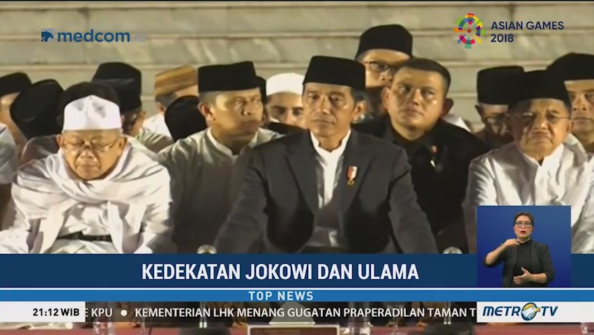 Kedekatan Jokowi dan Ulama