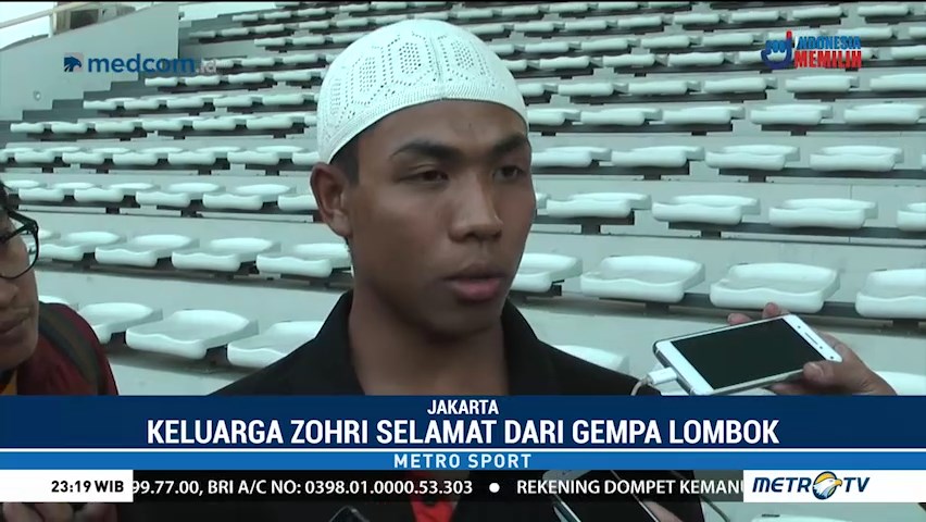 Jelang Asian Games, Fokus Zohri Sempat Terpecah Akibat Gempa Lombok