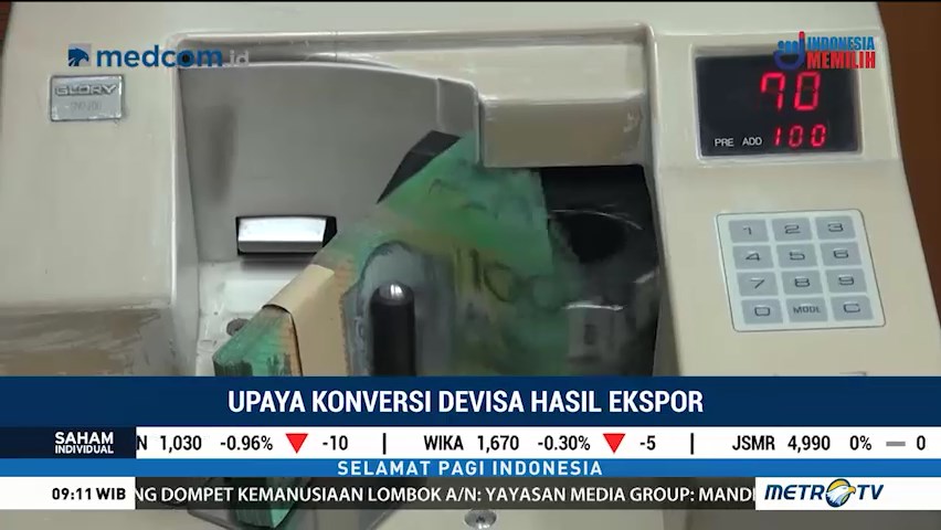 Upaya Konversi Devisa Hasil Ekspor