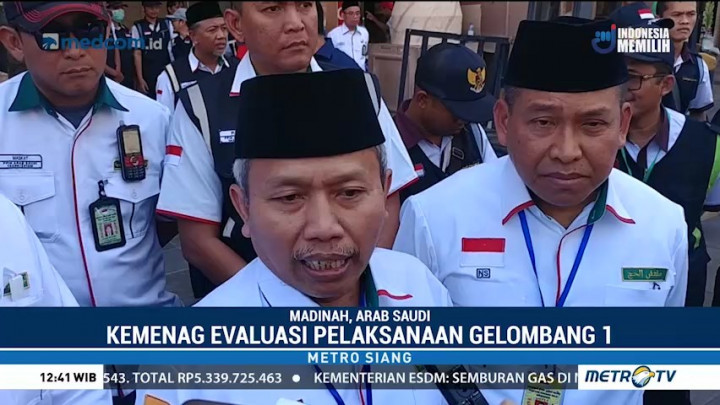 Kemenag Evaluasi Pelaksanaan Haji Gelombang 1