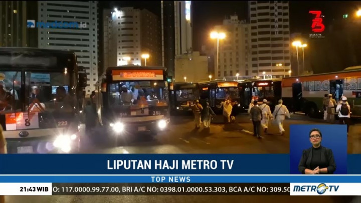 Jemaah Haji Indonesia Padati Terminal Syib Amir