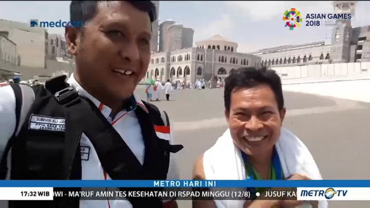 Rasa Bahagia dan Haru Calon Haji Melihat Kakbah