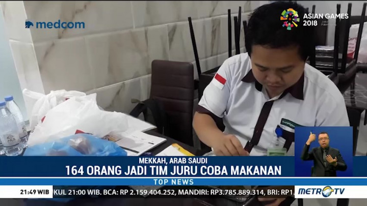 Ini Dia Tim Juru Coba Makanan Jemaah Haji