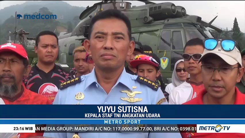 KASAU Tinjau Kesiapan Venue Paralayang