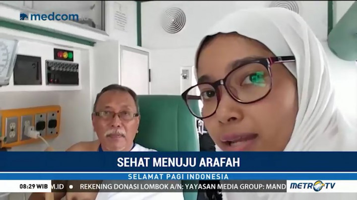 Melihat Perjalanan Pasien Calon Haji ke Mekkah