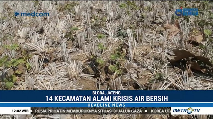 14 Kecamatan di Blora Alami Kekeringan