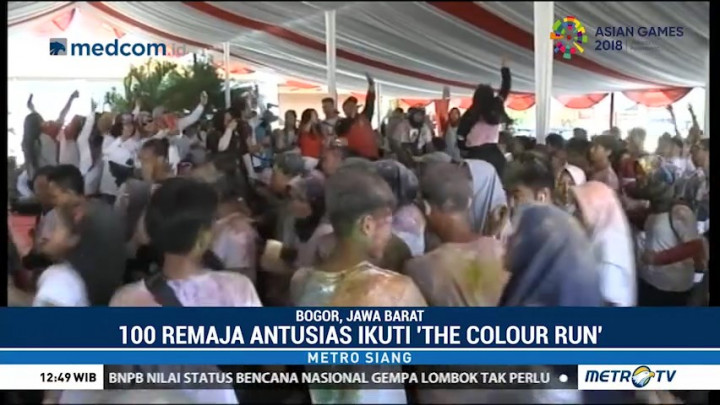 Peringati Hari Remaja Internasional, BKKBN Gelar The Colour Run