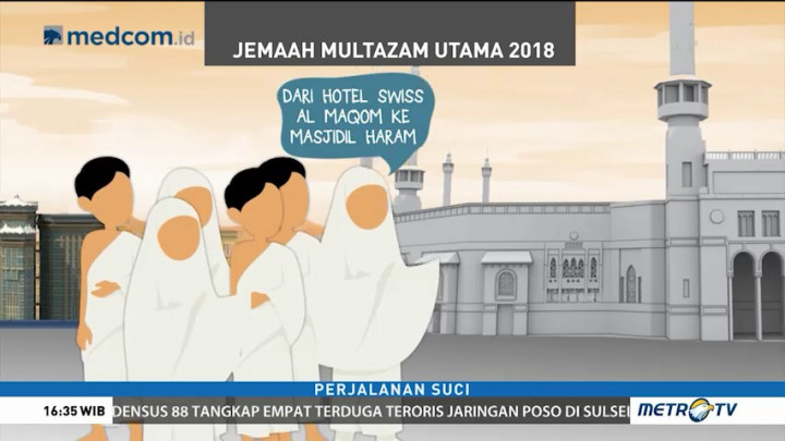 Perjalanan Jemaah Multazam Utama Tur